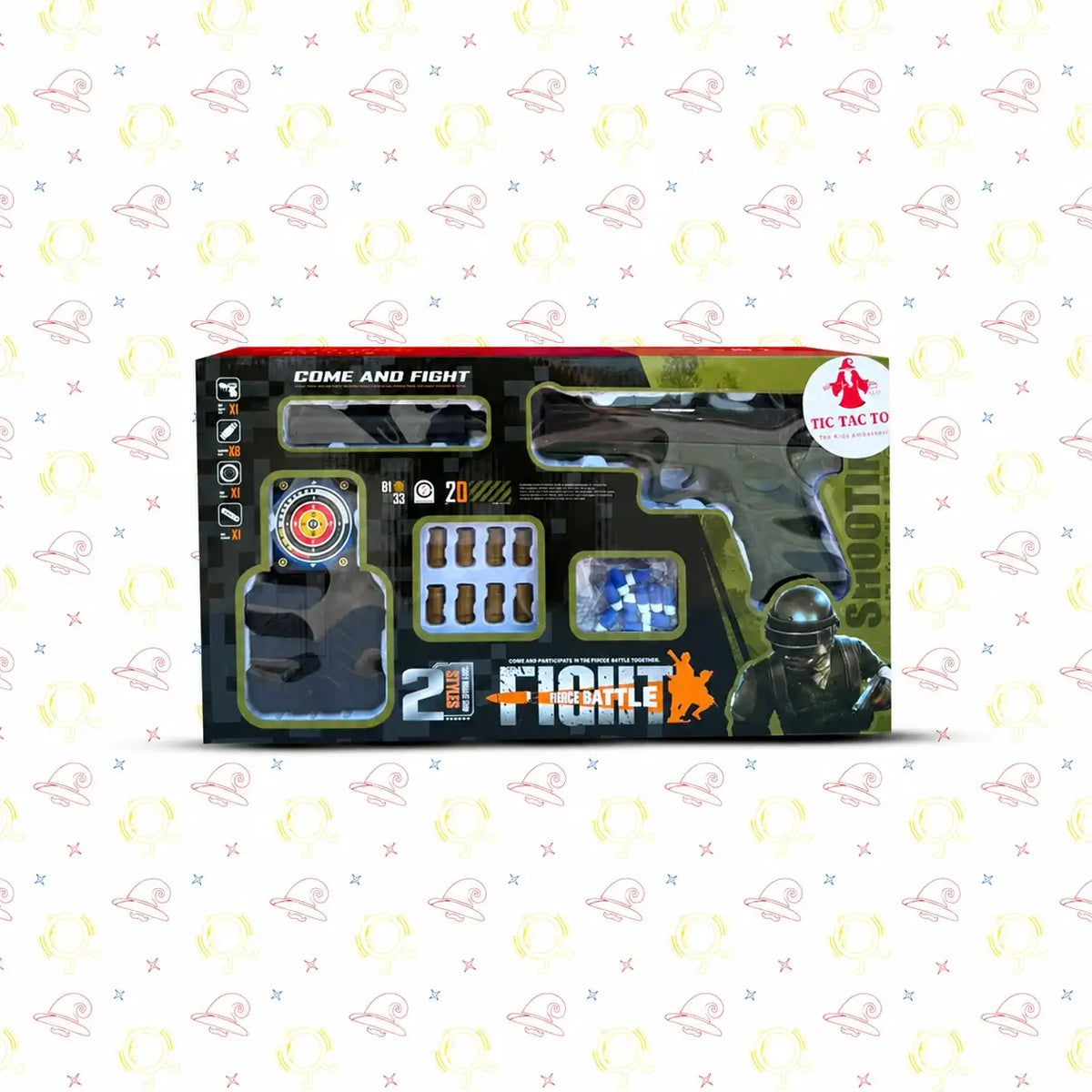 Military Action Blaster Set