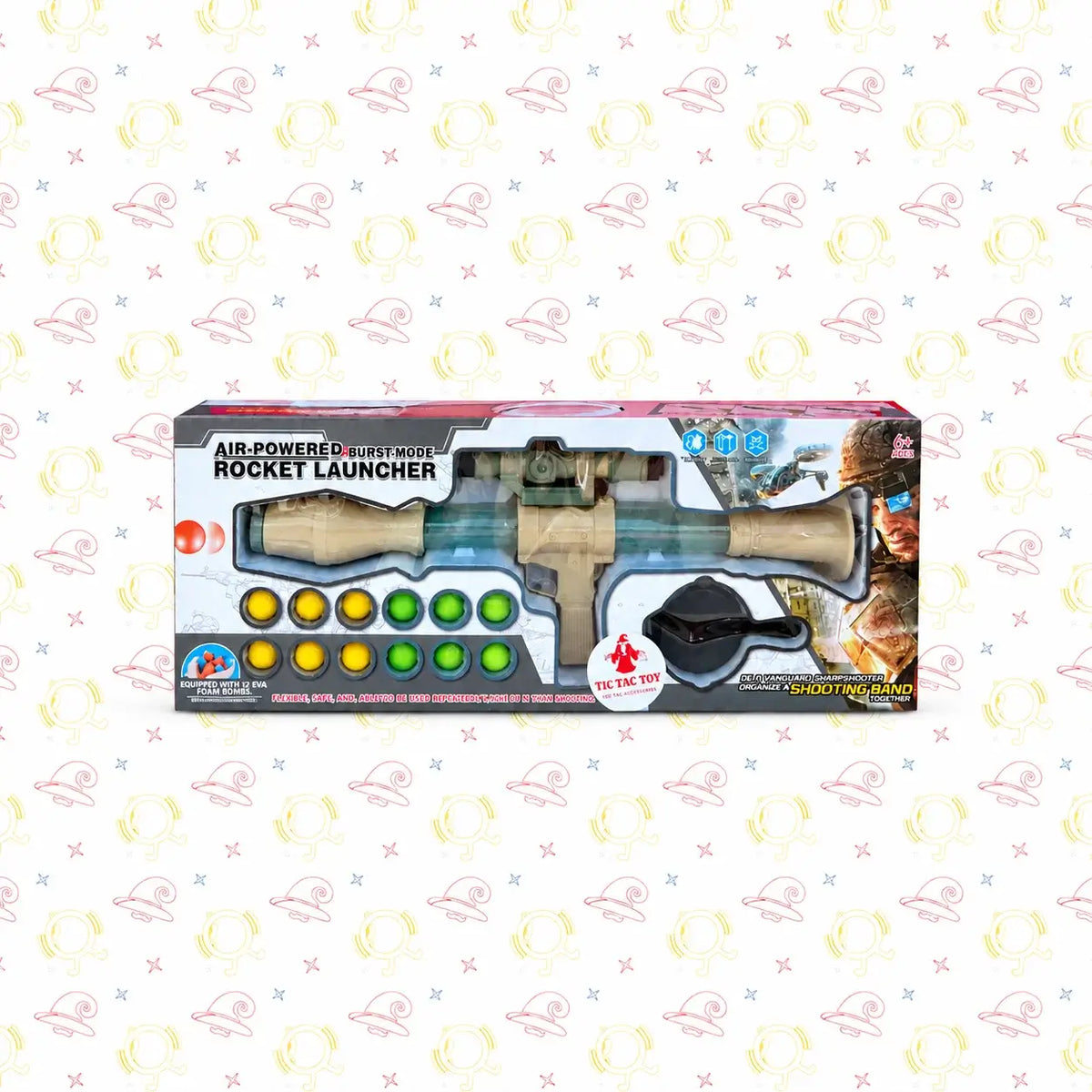Soft Ball Launcher with Target