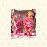 Interactive Baby Doll Care Set
