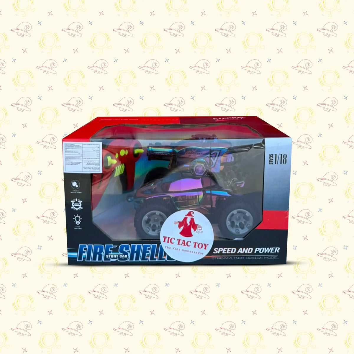 Boys Colorful RC Tank