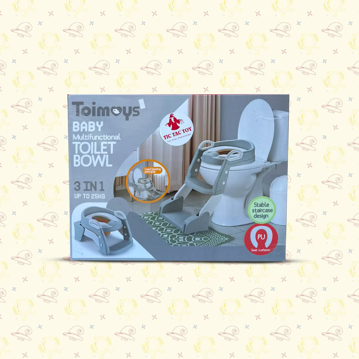 3-in-1 Potty Training Step Stool