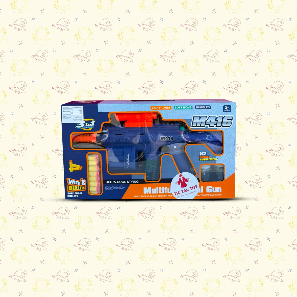 Bubble Blaster Gun with Lights