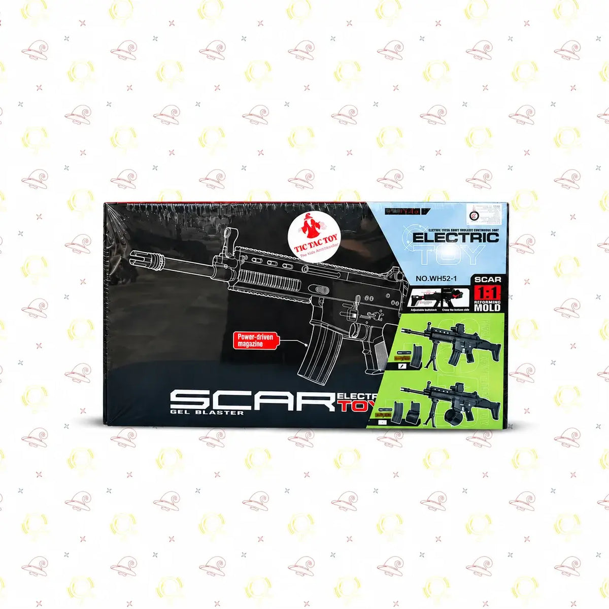 SCAR Electric Gel Blaster Toy